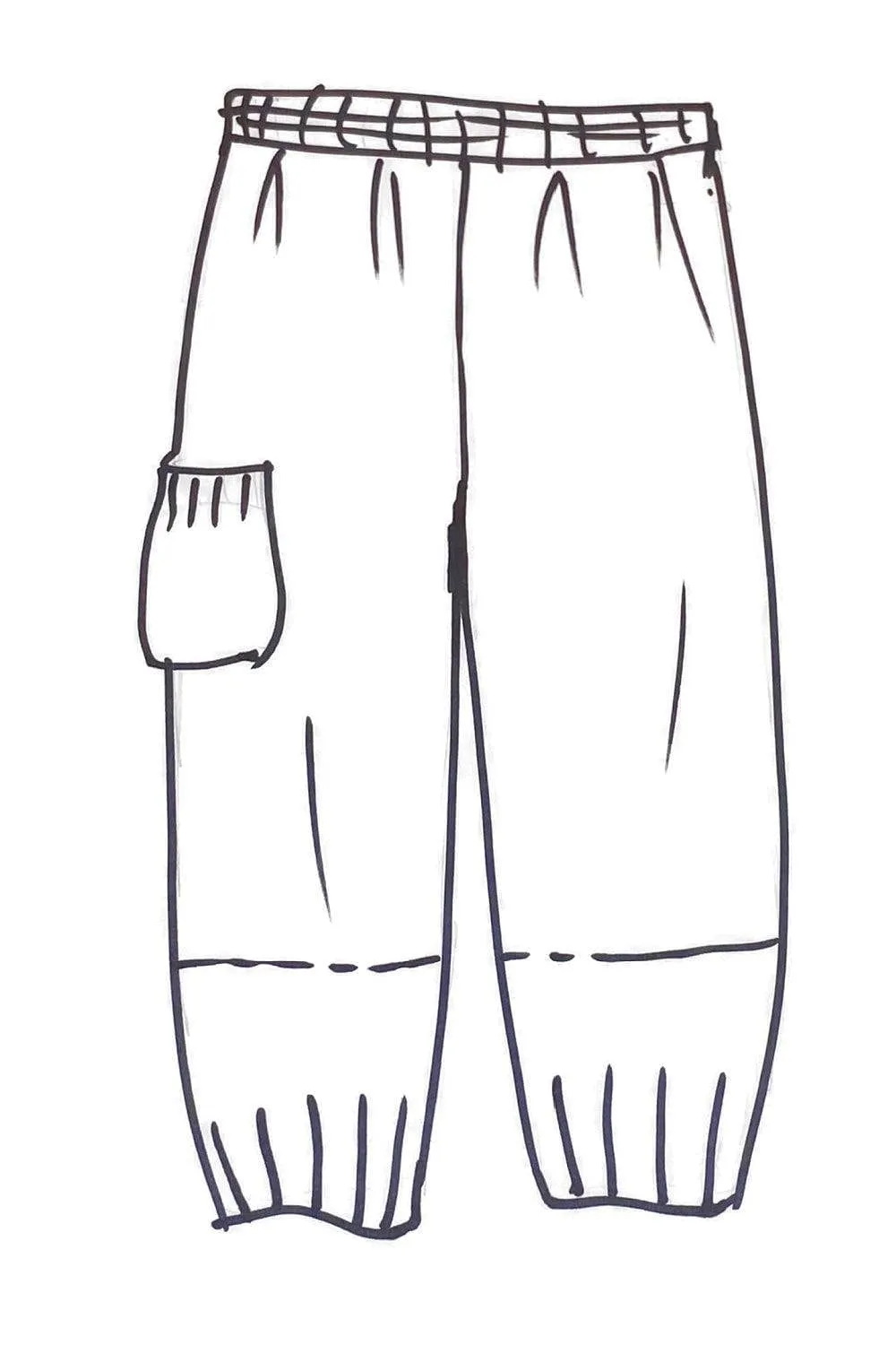 Bottom Pleat Pant