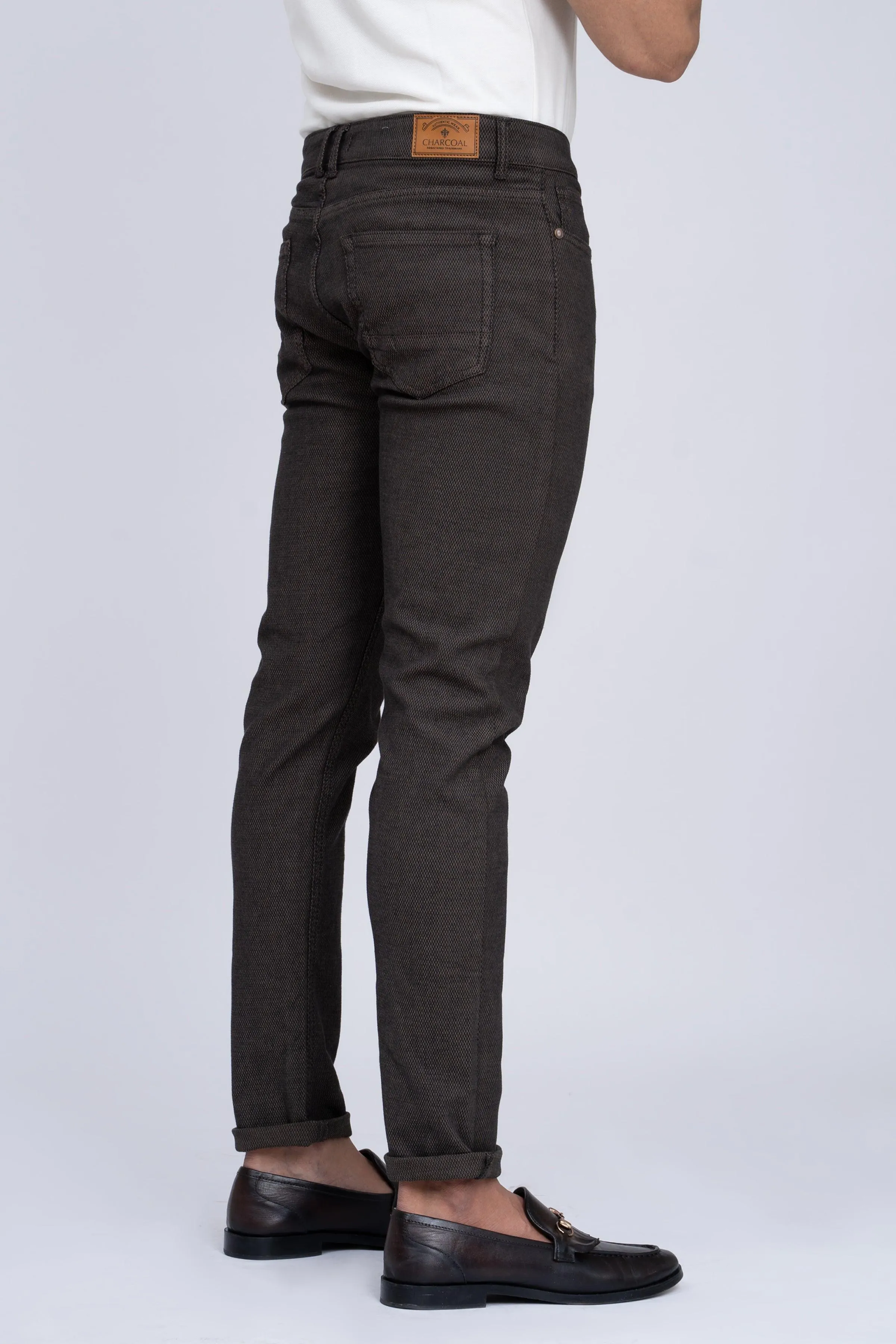 CASUAL PANT 5 POCKET BROWN