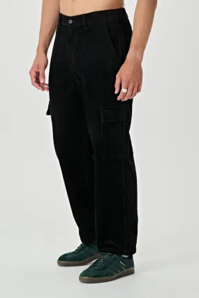 CORD 91 CARGO PANT - BLACK