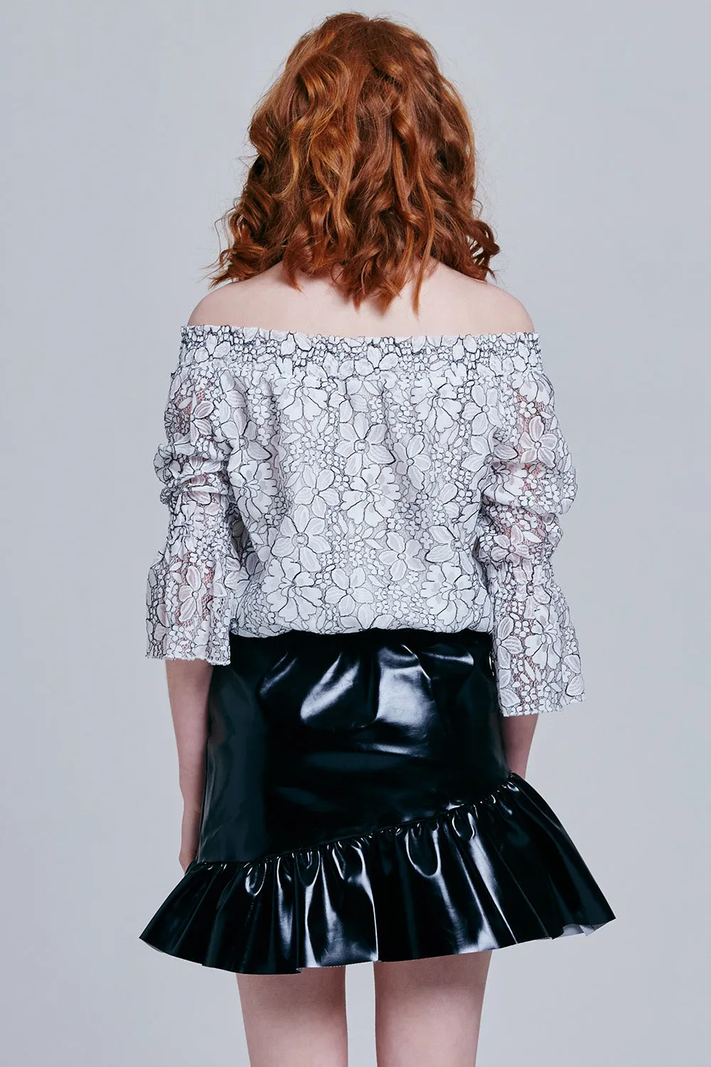 Fabia Floral Peasant Top