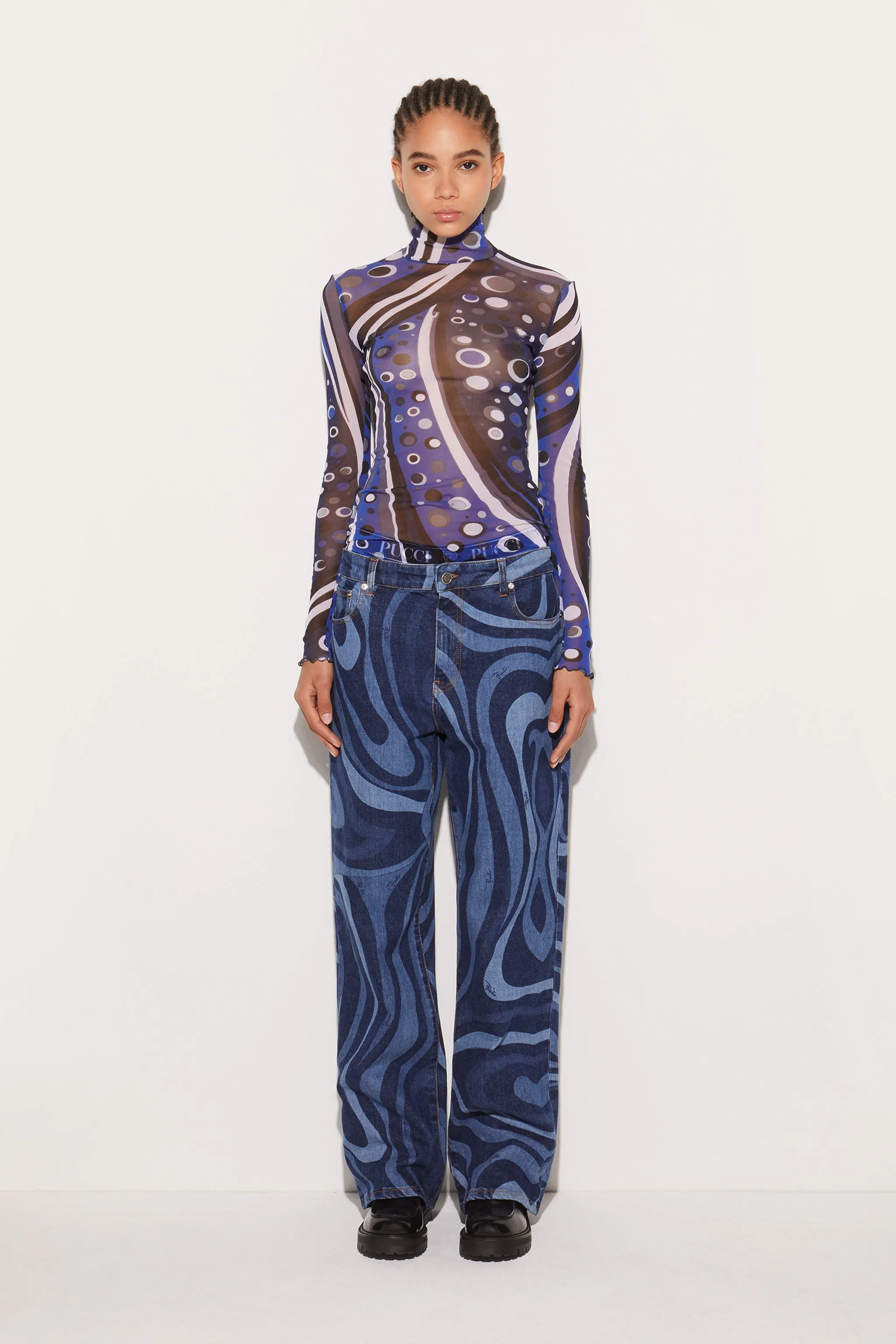Fontane-Print Top