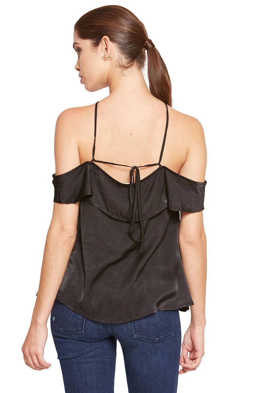 HALTER OFF SHOULDER TOP