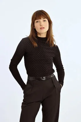 Harley Mock Neck Top