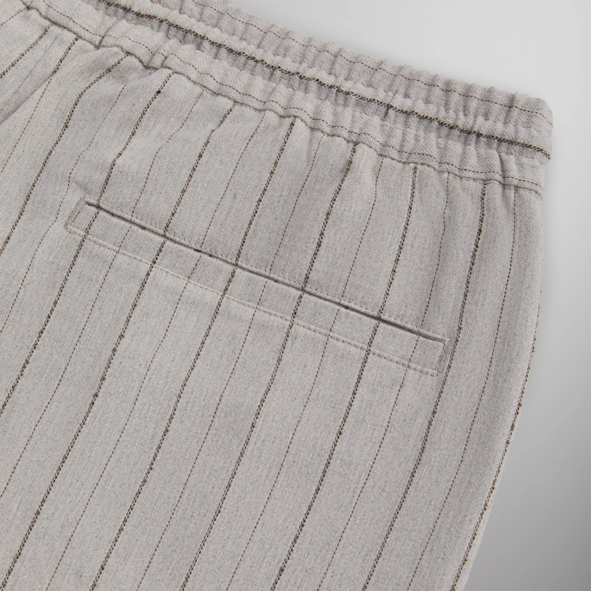 Kith Striped Twill Barrow Pant - Light Heather Grey