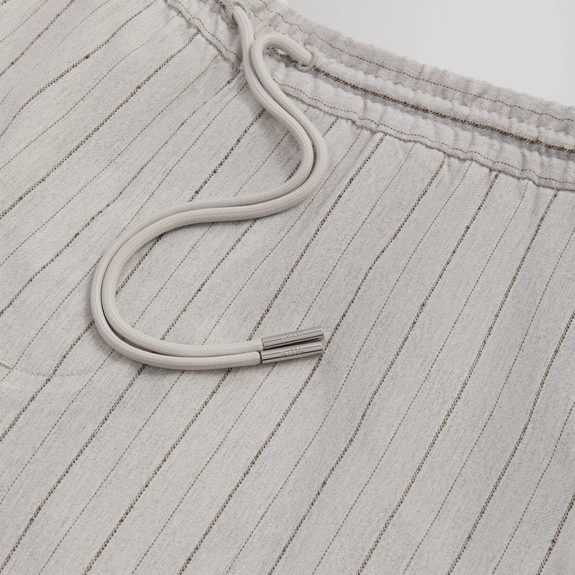Kith Striped Twill Barrow Pant - Light Heather Grey