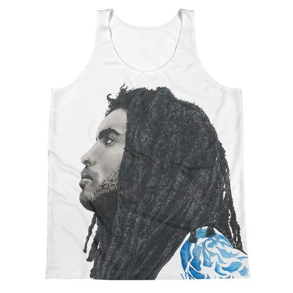 L K Illustrated by Robert Bowen Unisex Tank Top