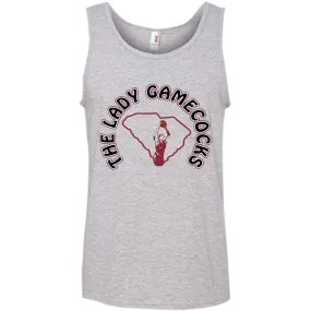 Lady Gamecocks Women's Basketball-Inspired Unisex Ringspun Cotton Tank Top