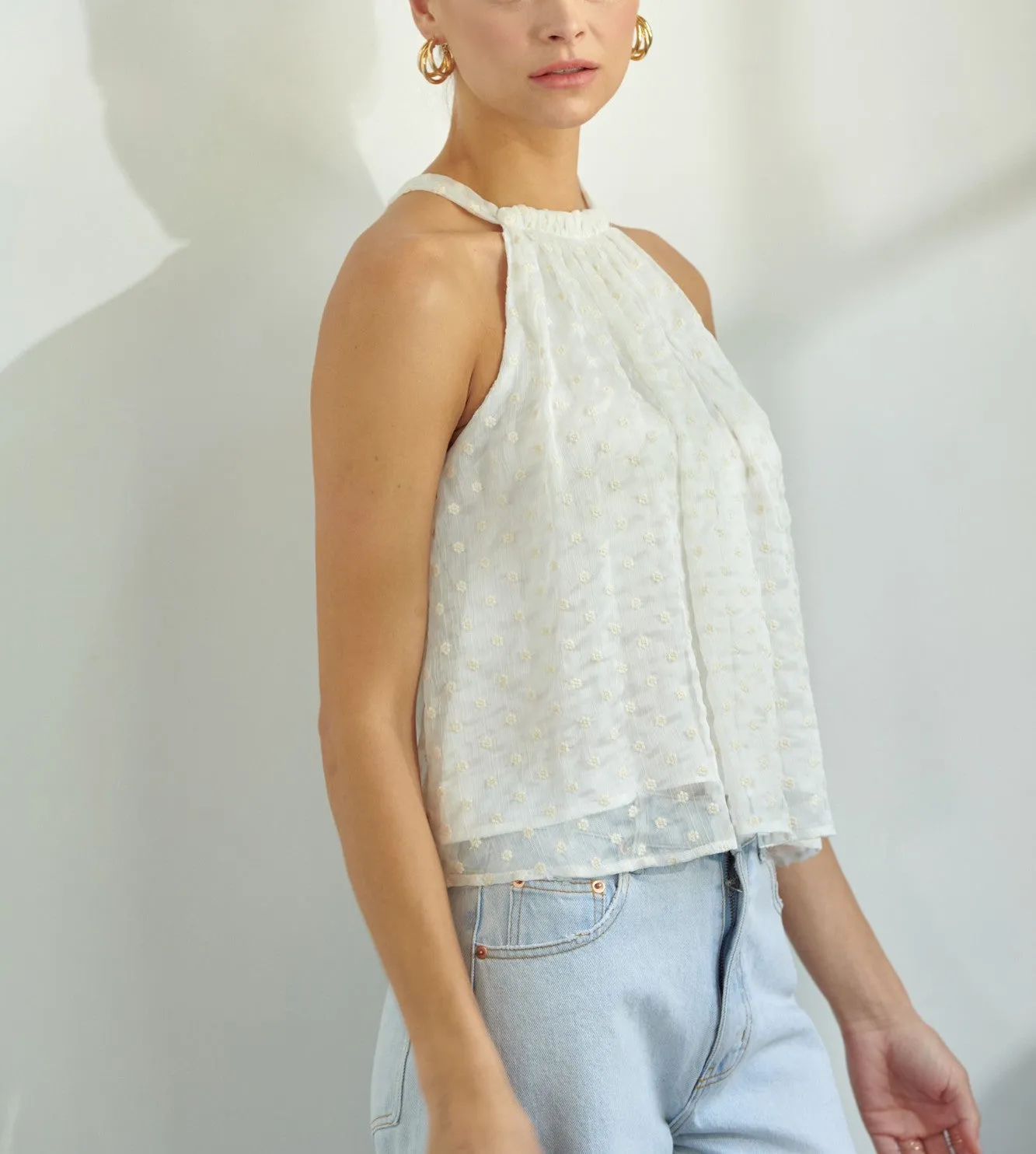 Leanna Floral Halter Top