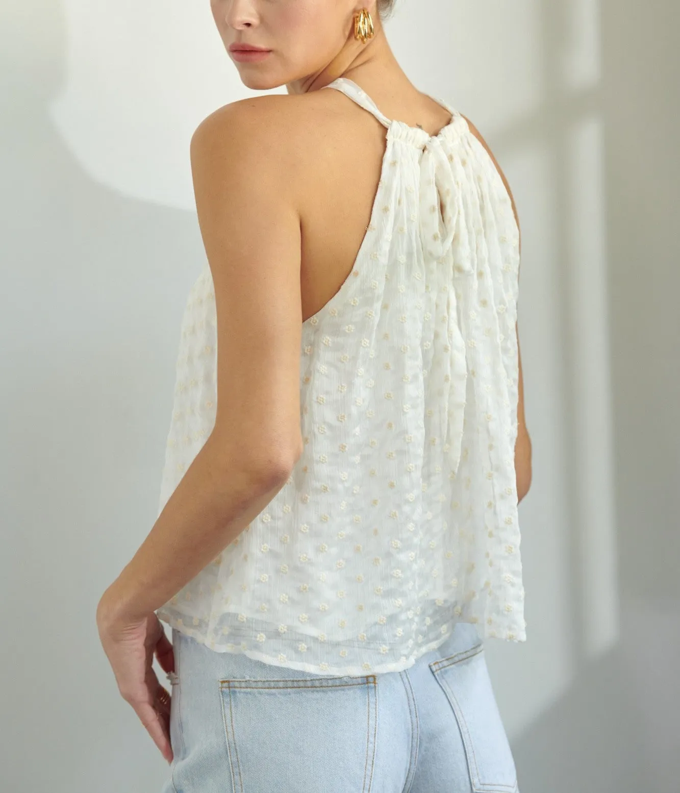 Leanna Floral Halter Top