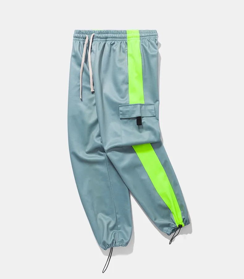 Men's Spring/Autumn Patchwork Loose Joggers
