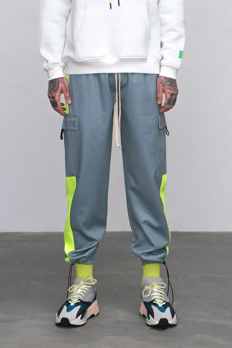 Men's Spring/Autumn Patchwork Loose Joggers