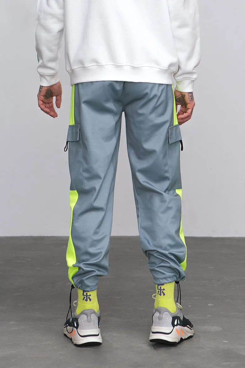 Men's Spring/Autumn Patchwork Loose Joggers