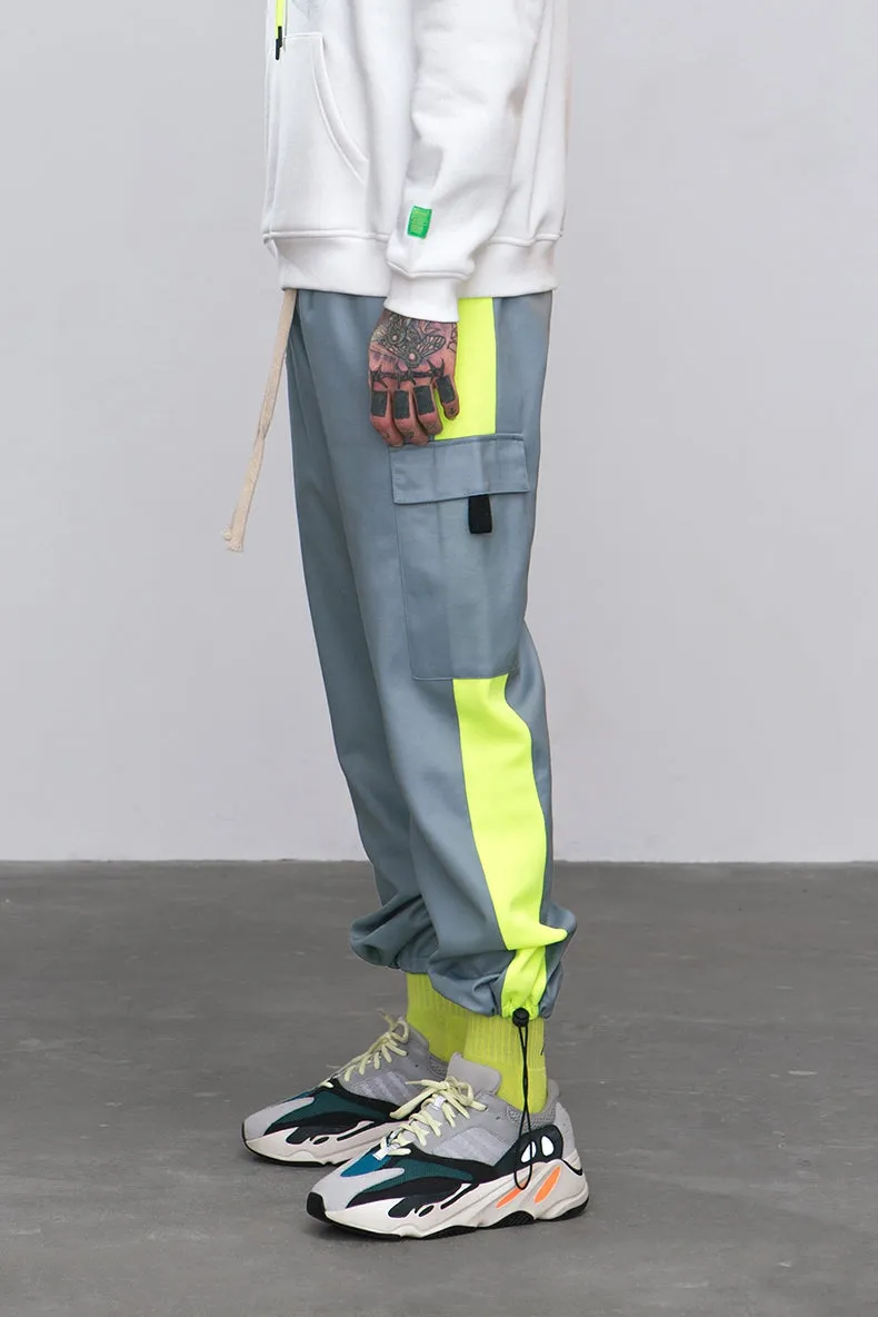 Men's Spring/Autumn Patchwork Loose Joggers