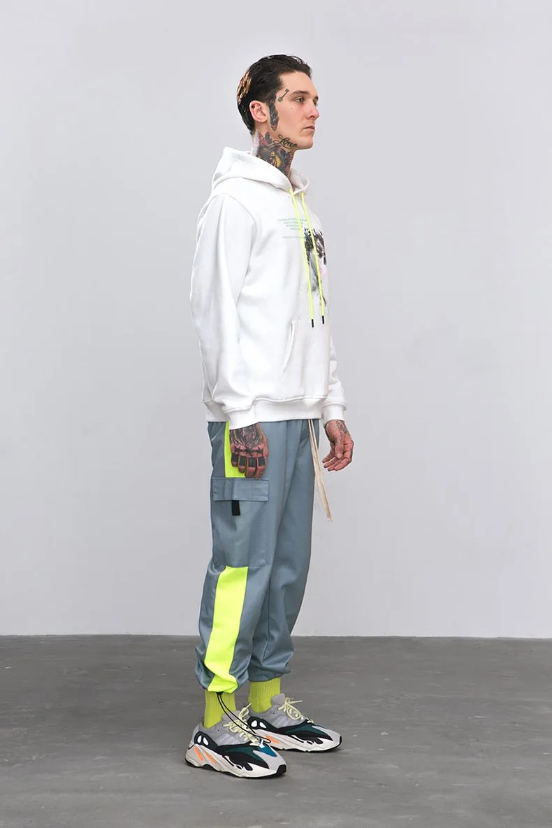 Men's Spring/Autumn Patchwork Loose Joggers